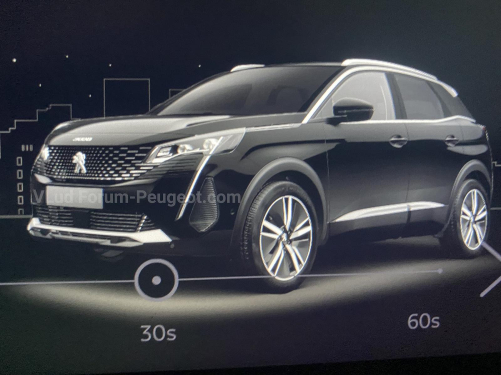 H&igrave;nh ảnh r&ograve; rỉ được cho l&agrave; của Peugeot 3008 2021