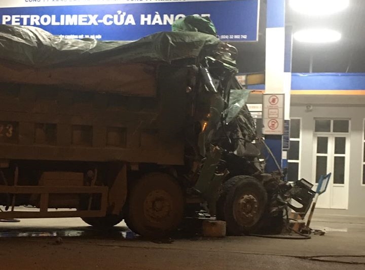 May mắn là vụ tai nạn này không có thương vong nào về người được báo cáo