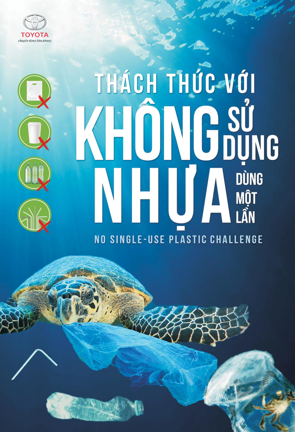 Th&aacute;ch thức n&oacute;i kh&ocirc;ng với nhựa d&ugrave;ng một lần
