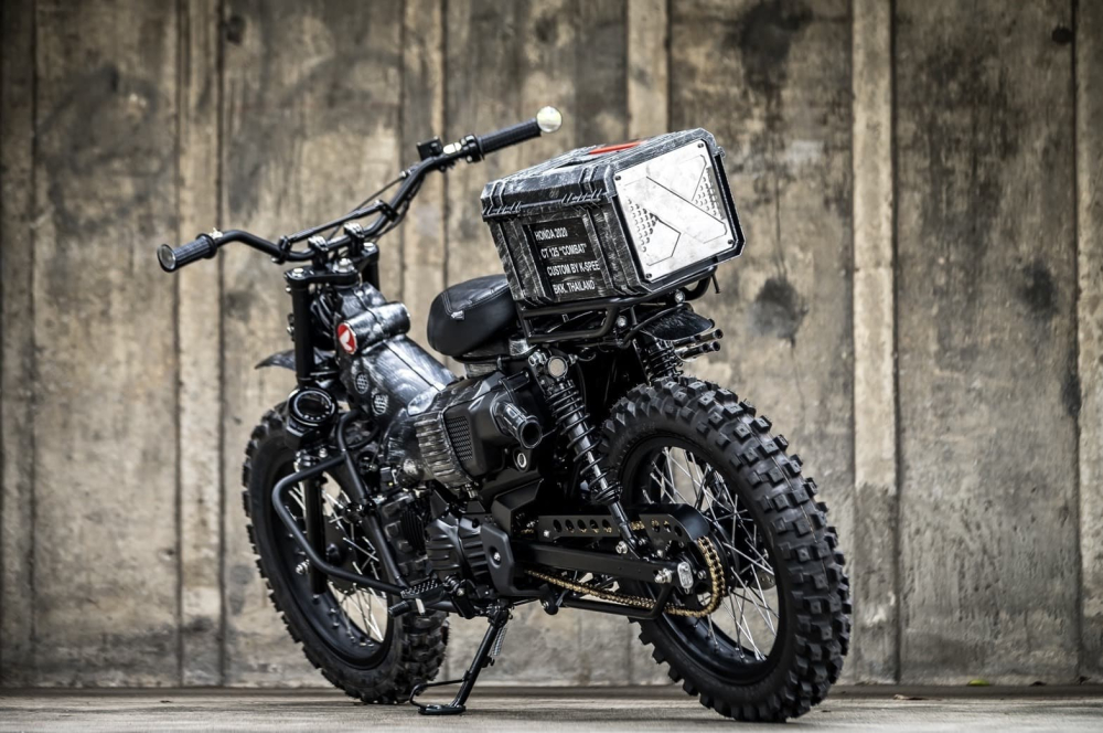 Honda CT125 độ Scrambler