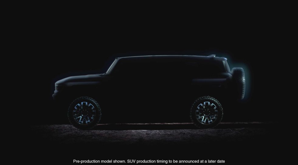 GMC Hummer EV kiểu SUV GMC Hummer EV kiểu SUV