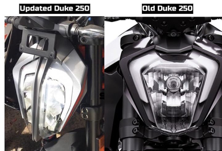Đèn pha LED trên KTM 250 Duke 2020 khá giống với đèn pha trên KTM 390 Duke Đèn pha LED trên KTM 250 Duke 2020 khá giống với đèn pha trên KTM 390 Duke