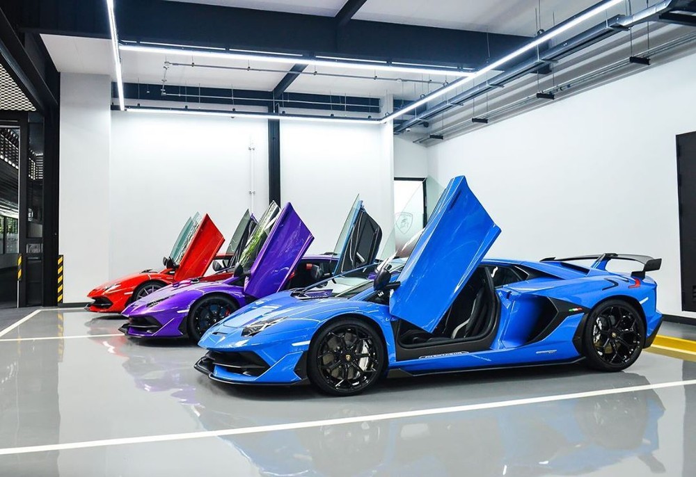 Lamborghini Aventador SVJ c&oacute; bộ m&acirc;m mới v&agrave; lốp Pirelli P Zero Corsa thửa ri&ecirc;ng