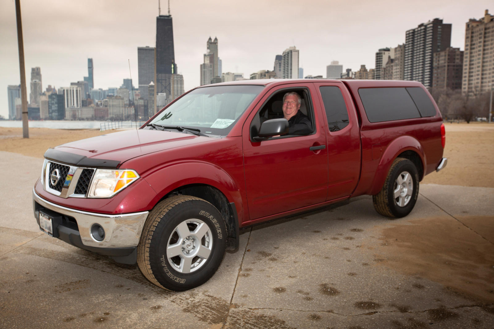 Brian Murphy l&agrave; chủ nh&acirc;n của một chiếc&nbsp;Nissan Frontier 2007 đạt th&agrave;nh t&iacute;ch 1 triệu dặm