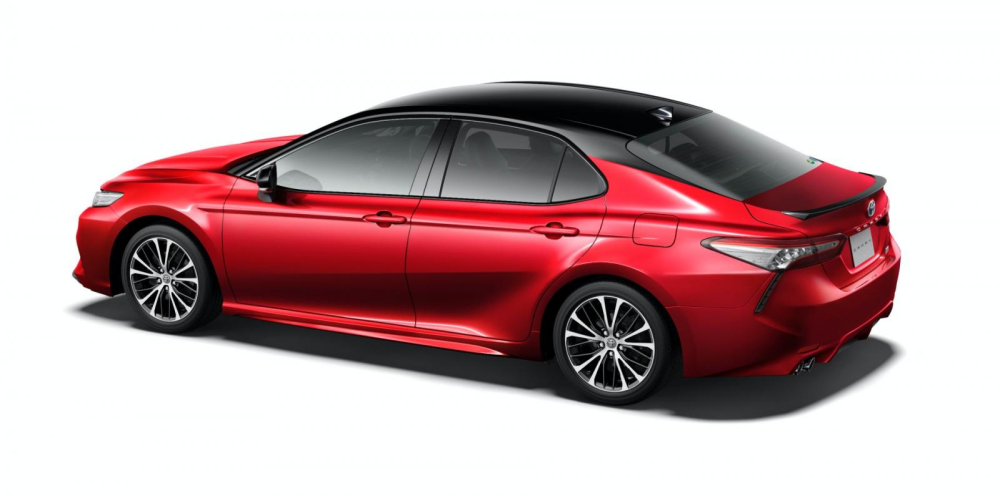 Toyota Camry Black Edition 2020 m&agrave;u đỏ phối n&oacute;c đen