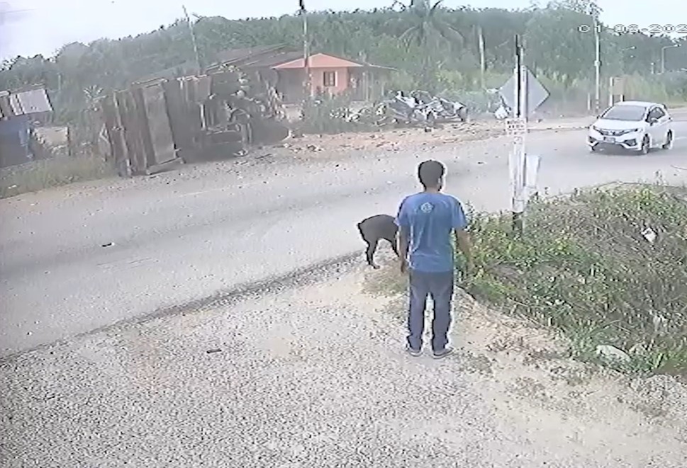 Hiện trường vụ tai nạn liên hoàn