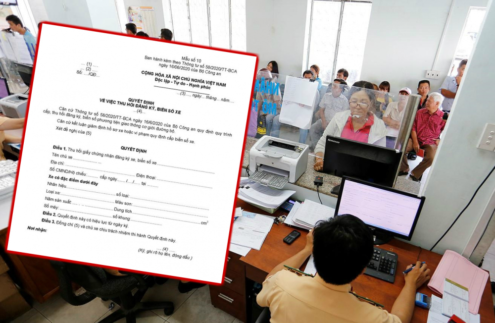 Các bước sang tên cho xe không chính chủ từ 1/8/2020