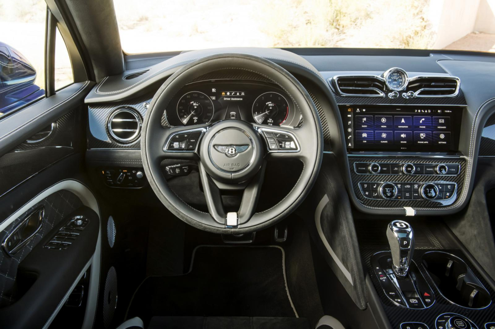 Nội thất bên trong Bentley Bentayga Speed 2021