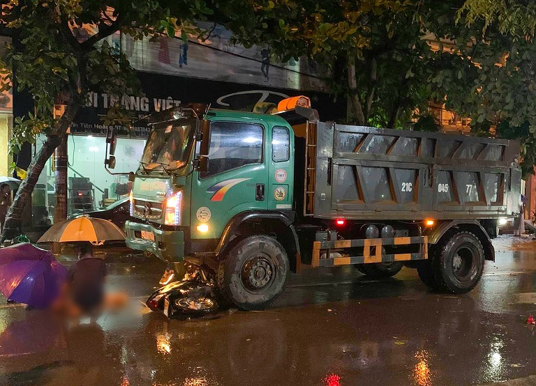 Hiện trường vụ tai nạn