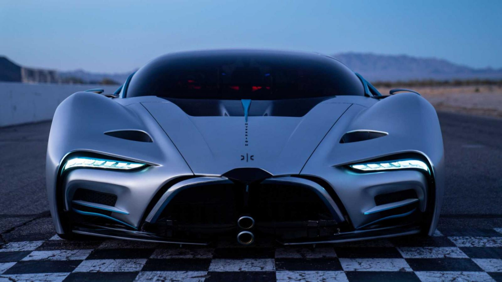 Trực diện đầu xe Hyperion XP-1