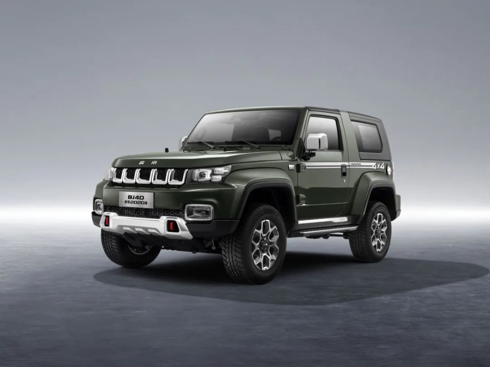 BAIC BJ40 Tribute 2020 có thiết kế 2 cửa