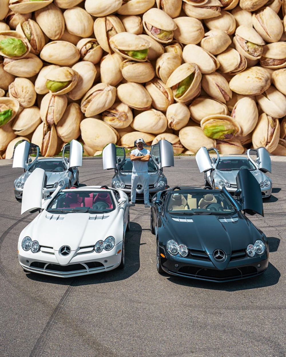 5 chiếc si&ecirc;u xe Mercedes-Benz SLR McLaren của &ocirc;ng Khoshbin