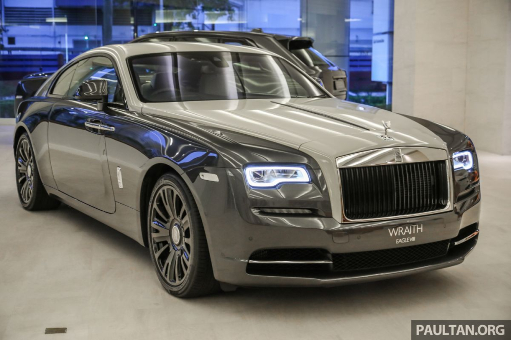 Rolls-Royce Wraith Eagle VIII Limited Edition tại Malaysia