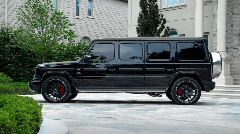 Inkas Mercedes-AMG G63 Limo 2020 dù dài hơn xe thường nhưng vẫn chỉ có 4 ghế mà thôi