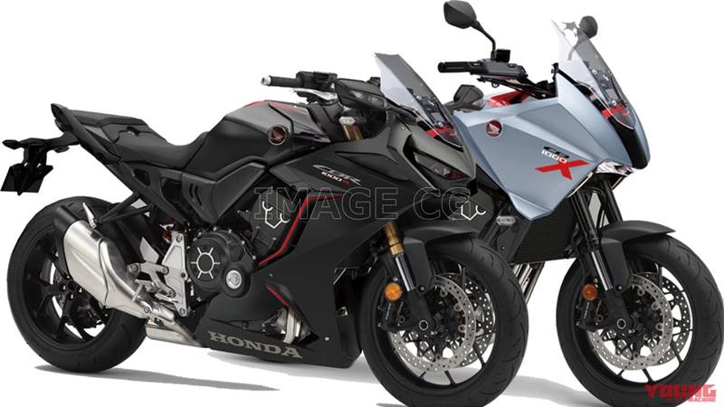 Hình ảnh dự đoán Honda CBR1000R Sport Touring bênh cạnh Concept CB1000X