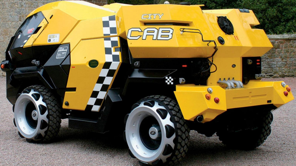 Tất nhi&ecirc;n City Cab chỉ được c&aacute;i vẻ ngo&agrave;i v&agrave; nội thất tương lai m&agrave; th&ocirc;i