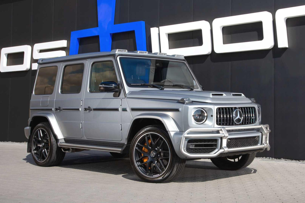 Ph&iacute;a trước của chiếc&nbsp;Mercedes-AMG G63 độ 940 m&atilde; lực bởi Posaidon