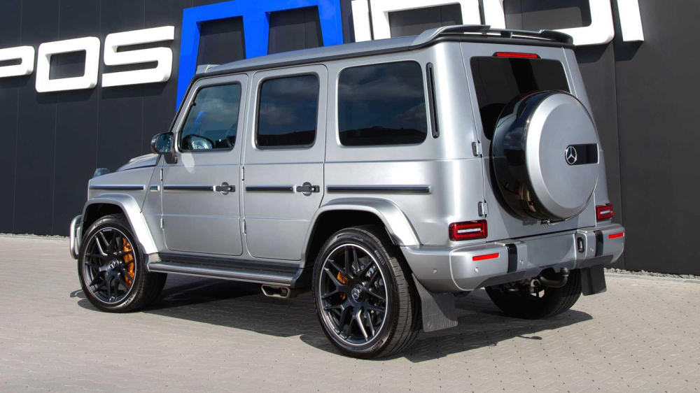 Ph&iacute;a sau của chiếc&nbsp;Mercedes-AMG G63 độ 940 m&atilde; lực bởi Posaidon
