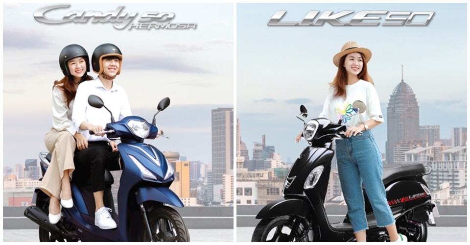 Kymco ra mắt cặp đ&ocirc;i xe 50 ph&acirc;n khối mới tại Việt Nam