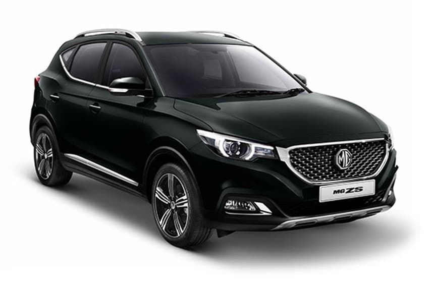 Xe MG ZS màu đen cá tính. Xe MG ZS màu đen cá tính.