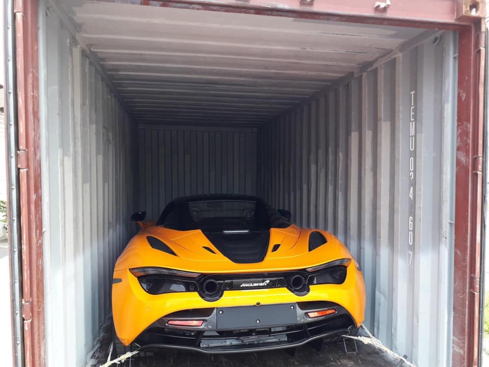 Si&ecirc;u xe mui trần McLaren 720S Spider thứ 6 về nước với m&agrave;u sơn độc cam McLaren Orange