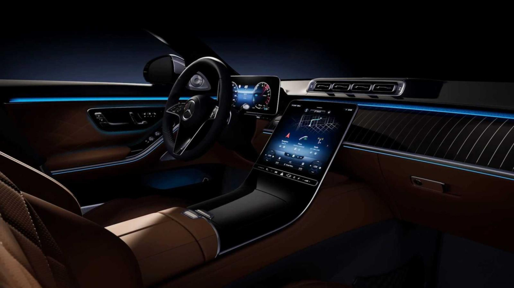 Nội thất hiện đại và tràn ngập công nghệ kết nối của Mercedes-Benz S-Class 2021