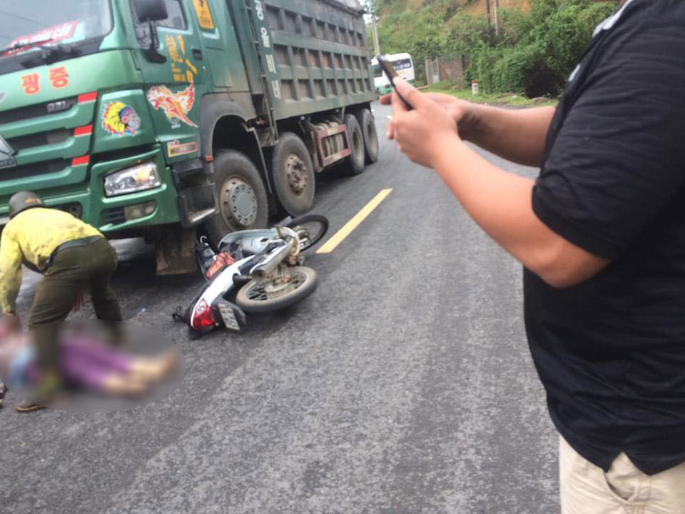 Hiện trường vụ tai nạn