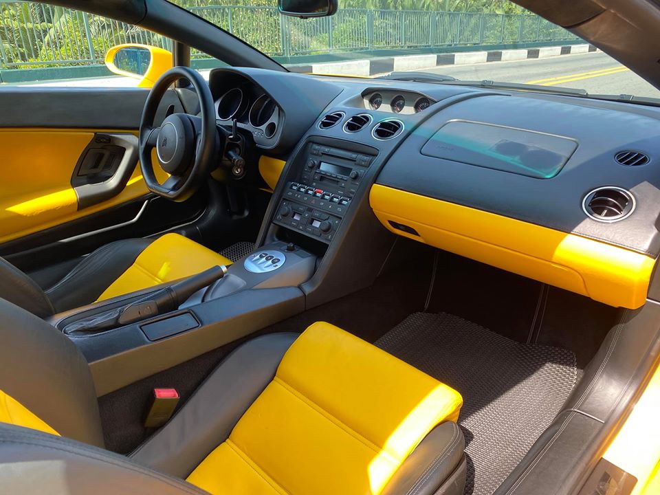 Thiết kế nội thất của Lamborghini Gallardo Thiết kế nội thất của Lamborghini Gallardo