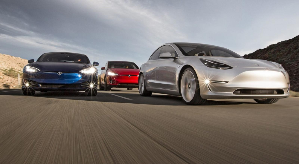 Bộ ba Tesla Model 3, Model S v&agrave; Model X