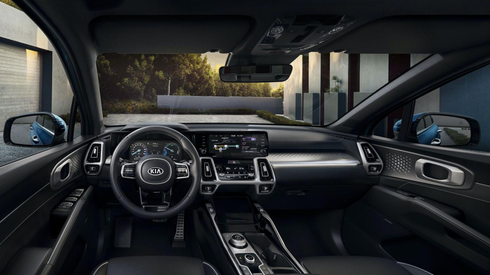 Nội thất b&ecirc;n trong Kia Sorento PHEV 2021