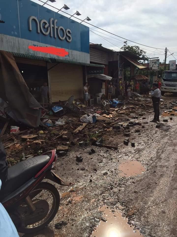 Hiện trường vụ tai nạn