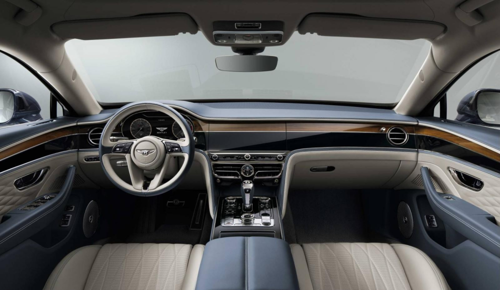 Khoang lái của Bentley Flying Spur 2020