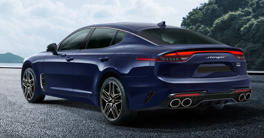 Đuôi xe Kia Stinger 2021