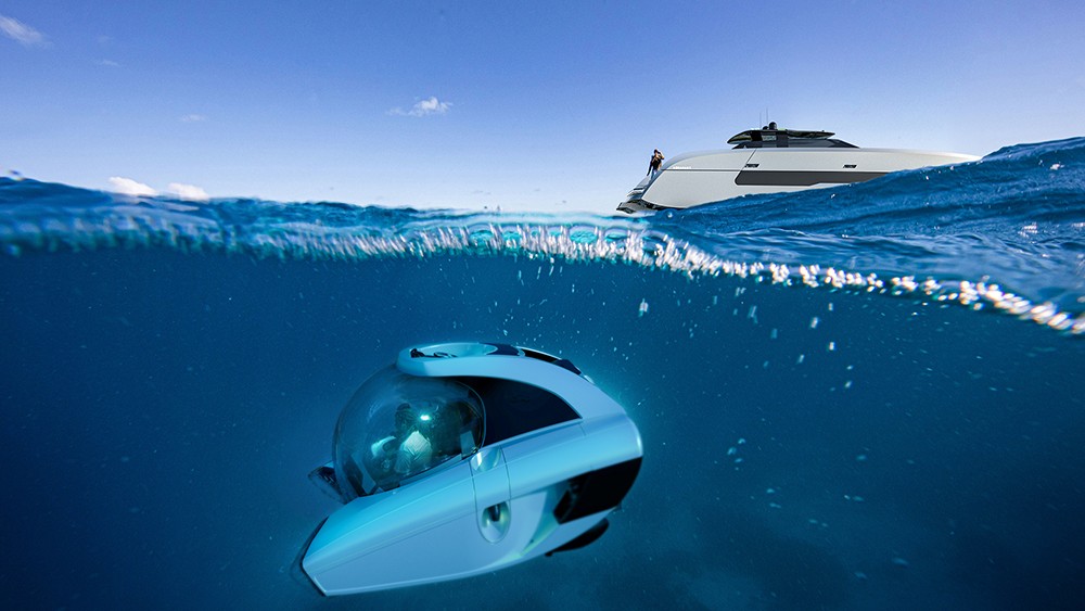 Nemo là tàu ngầm cá nhân nhẹ nhất thế giới với trọng lượng 2.500 kg