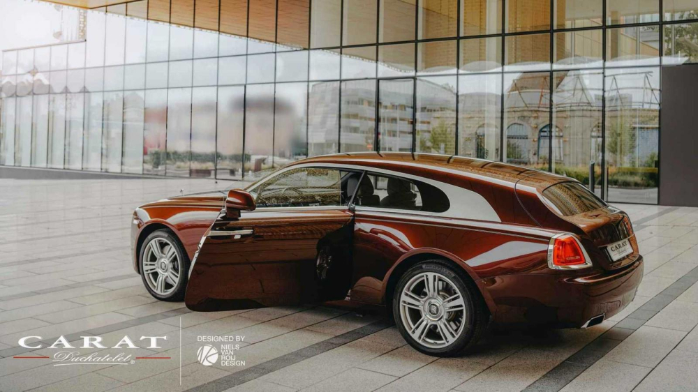 &Yacute; tưởng thiết kế chiếc Rolls-Royce Wraith Shooting Brake n&agrave;y thuộc về Niels van Roij Design