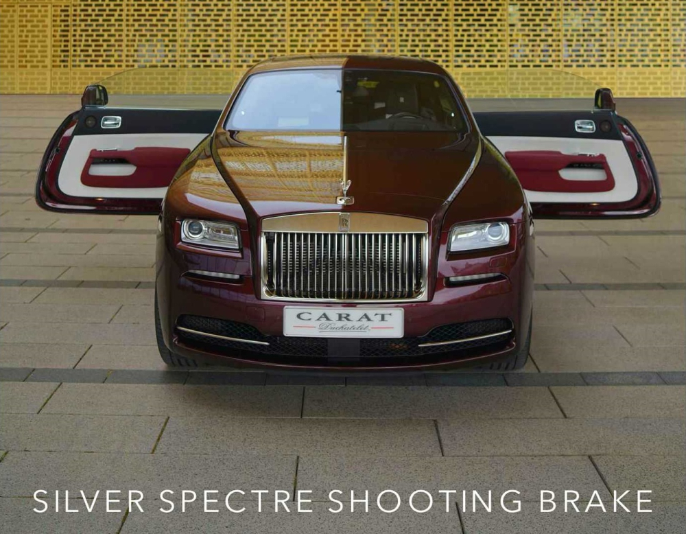 Nh&igrave;n trực diện, chiếc xe n&agrave;y tr&ocirc;ng chẳng kh&aacute;c g&igrave; Rolls-Royce Wraith nguy&ecirc;n bản