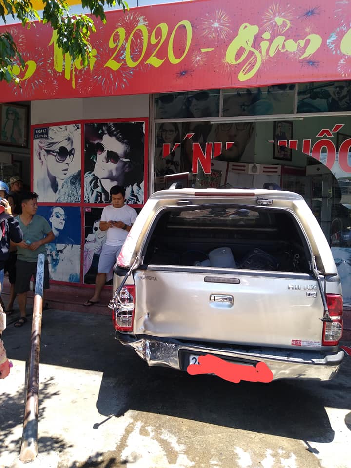 Hiện trường vụ tai nạn
