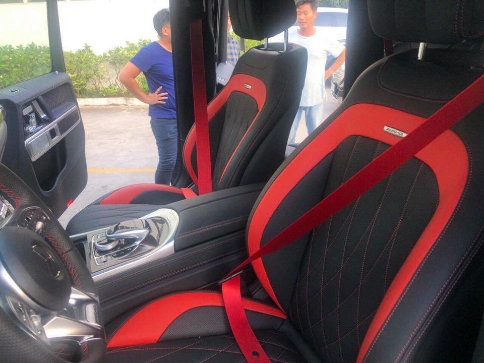 Nội thất của một chiếc SUV hạng sang Mercedes-AMG G63 Edition One tại Việt Nam