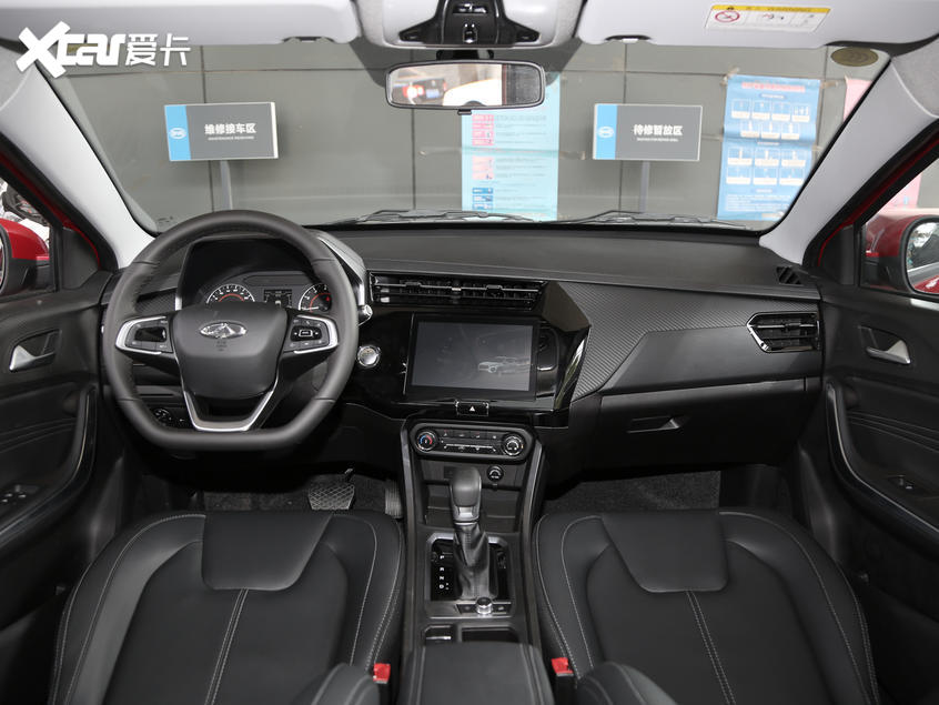 Nội thất của&nbsp;Chery Tiggo 3x Plus kh&ocirc;ng được phong c&aacute;ch như vẻ ngo&agrave;i