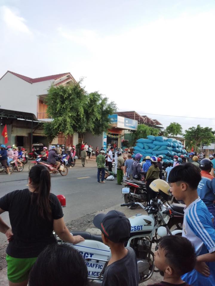 Hiện trường vụ tai nạn