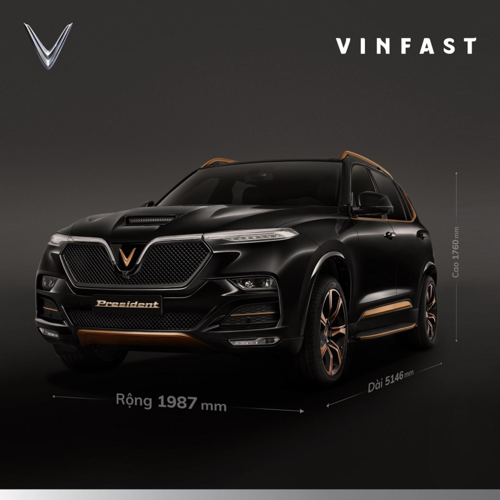 VinFast President được xem l&agrave; phi&ecirc;n bản hiệu suất cao của VinFast Lux SA2.0 với trục cơ sở k&eacute;o d&agrave;i, sản xuất với số lượng c&oacute; hạn chỉ 500 chiếc
