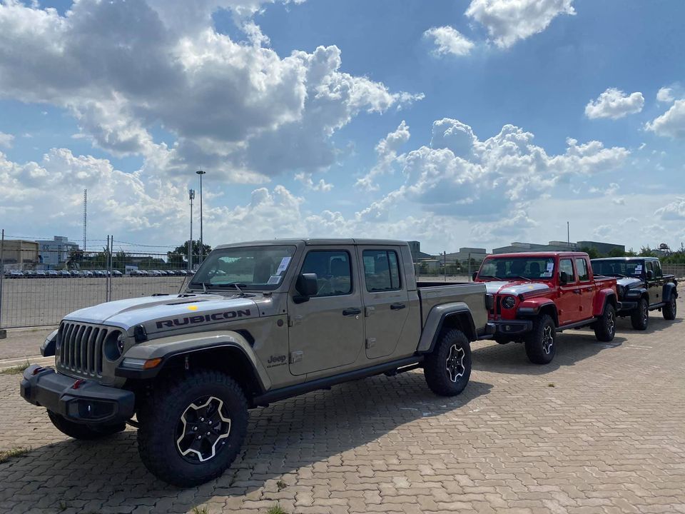 Còn đây là dàn xe bán tải Jeep Gladiator Rubicon 2020