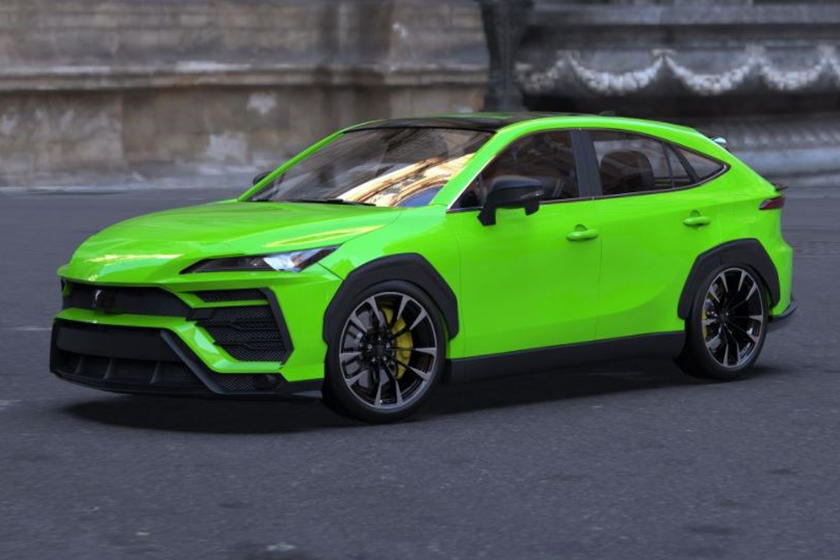 Th&acirc;n phận thật của chiếc Lamborghini Urus n&agrave;y l&agrave; Toyota Venza