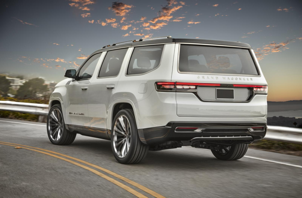 Đuôi xe Jeep Grand Wagoneer 2022 Đuôi xe Jeep Grand Wagoneer 2022