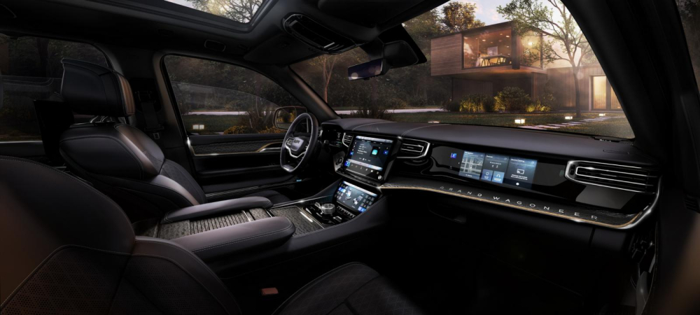 Khoang lái Jeep Grand Wagoneer 2022 Khoang lái Jeep Grand Wagoneer 2022