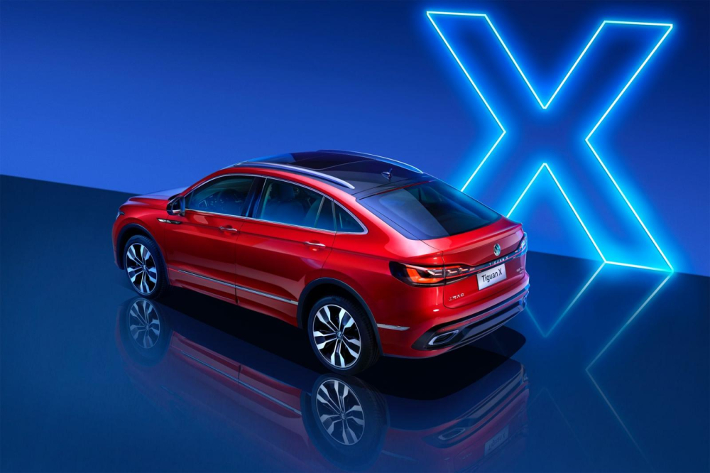 Đuôi xe Volkswagen Tiguan X 2021 Đuôi xe Volkswagen Tiguan X 2021