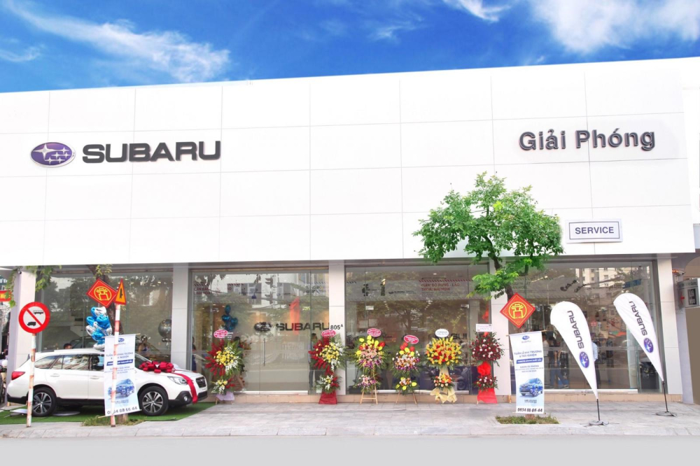 Subaru Giải Phóng tọa lạc tại số 805 Giải Phóng, phường Giáp Bát, quận Hoàng Mai