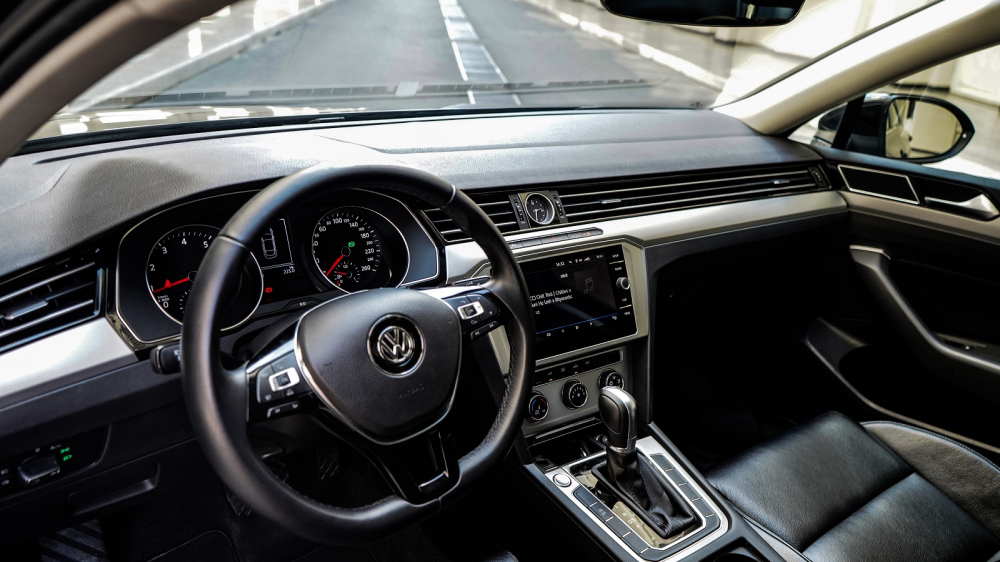 Tổng thể nội thất của Volkswagen Passat BlueMotion