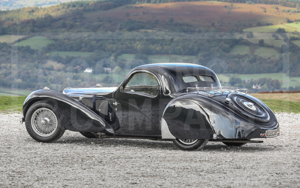 Phía sau của chiếc Bugatti Type 57S Atalante 1937