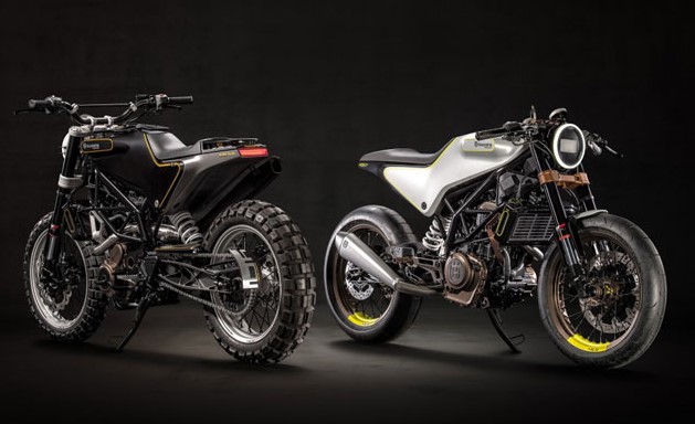 Husqvarna Svartpilen v&agrave; Vitpilen